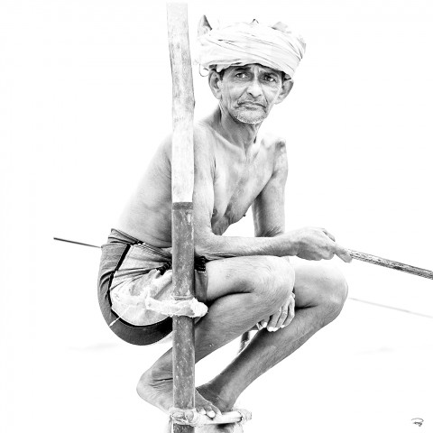 Photo Stick fisherman - Sri Lanka par Philip Plisson