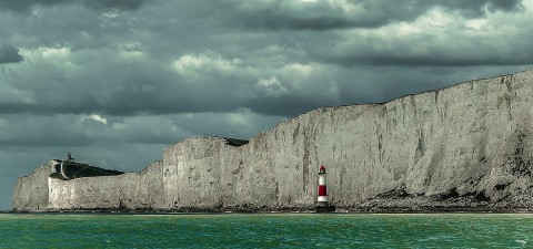 Photo Brighton's white cliffs par Philip Plisson